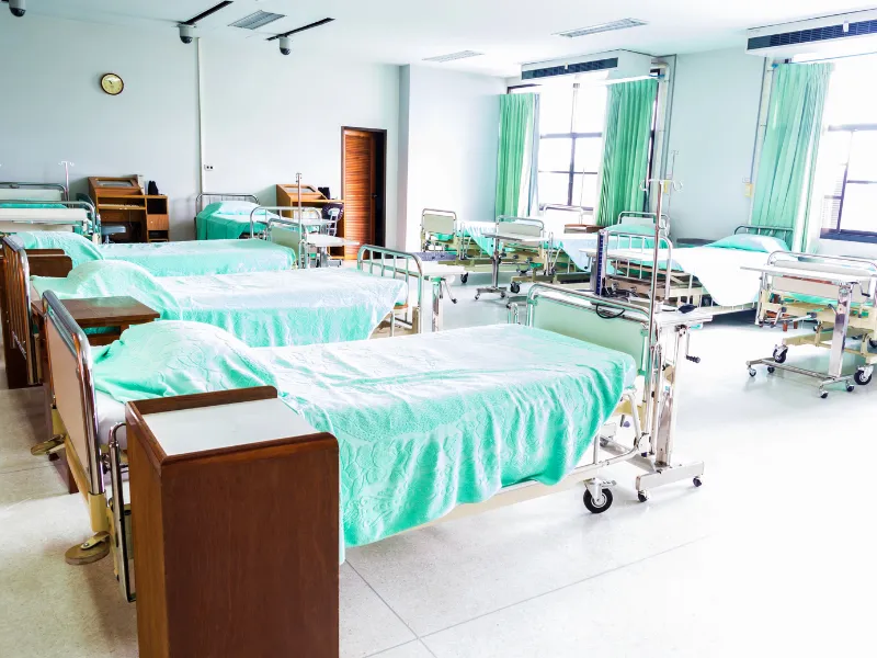 Hospital beds 